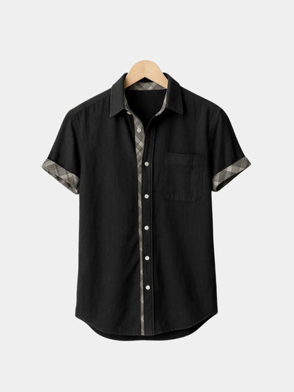 Ocean Detail Casual Shirt - Cross & Crown - Cross & Crown