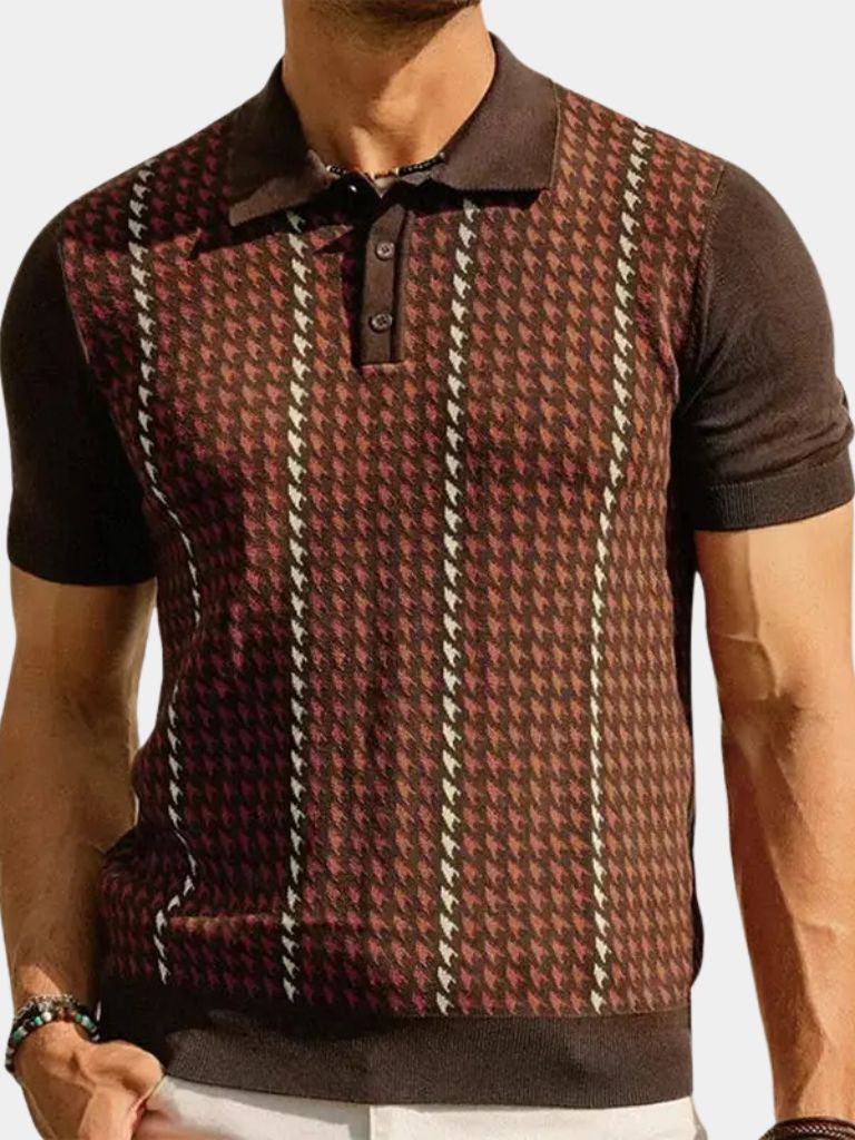 Old Money Aesthetic Polo Shirt - Cross & Crown - Cross & Crown
