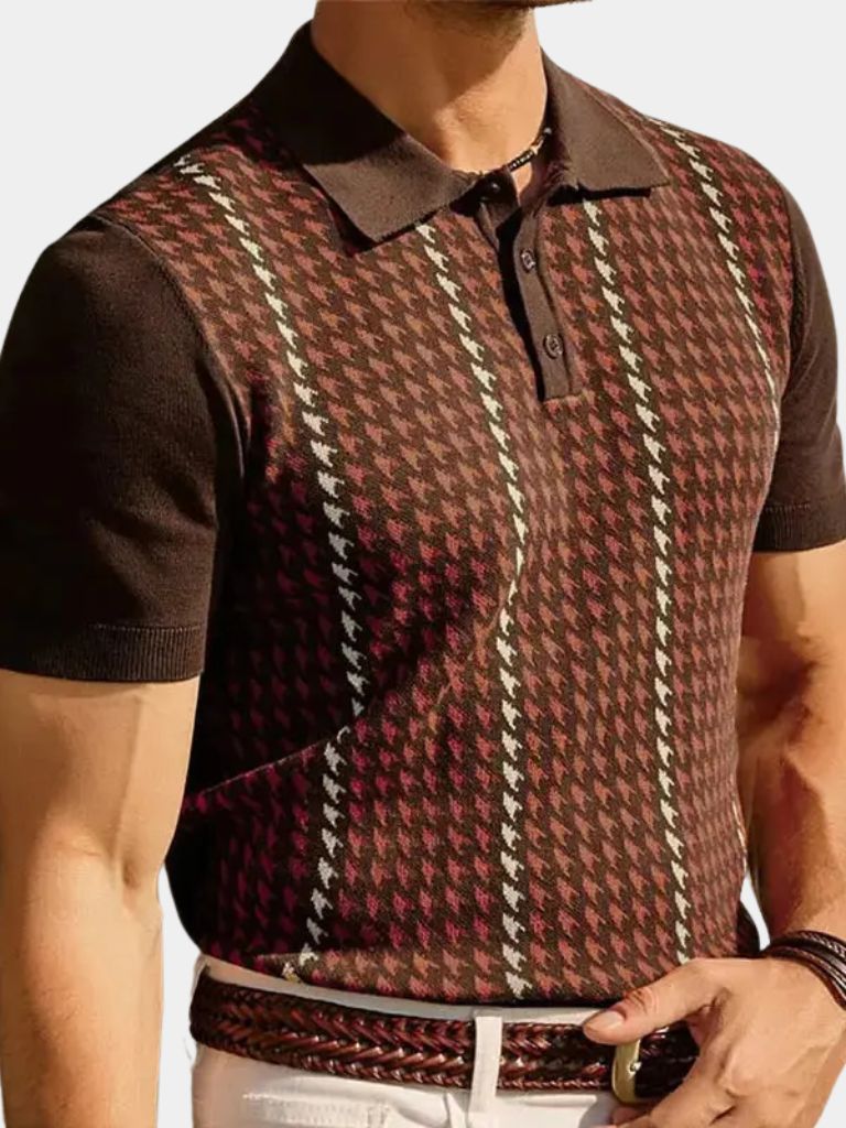 Old Money Aesthetic Polo Shirt - Cross & Crown - Cross & Crown