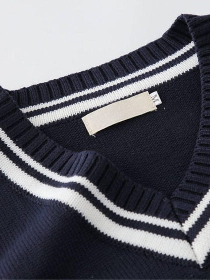 Old Money Essential Knit Vest - Cross & Crown - Cross & Crown