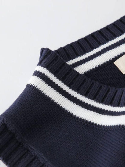 Old Money Essential Knit Vest - Cross & Crown - Cross & Crown