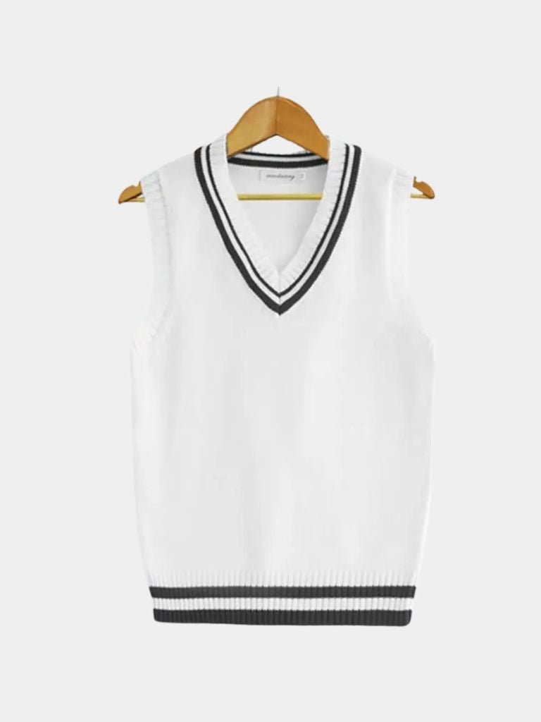 Old Money Essential Knit Vest - Cross & Crown - Cross & Crown