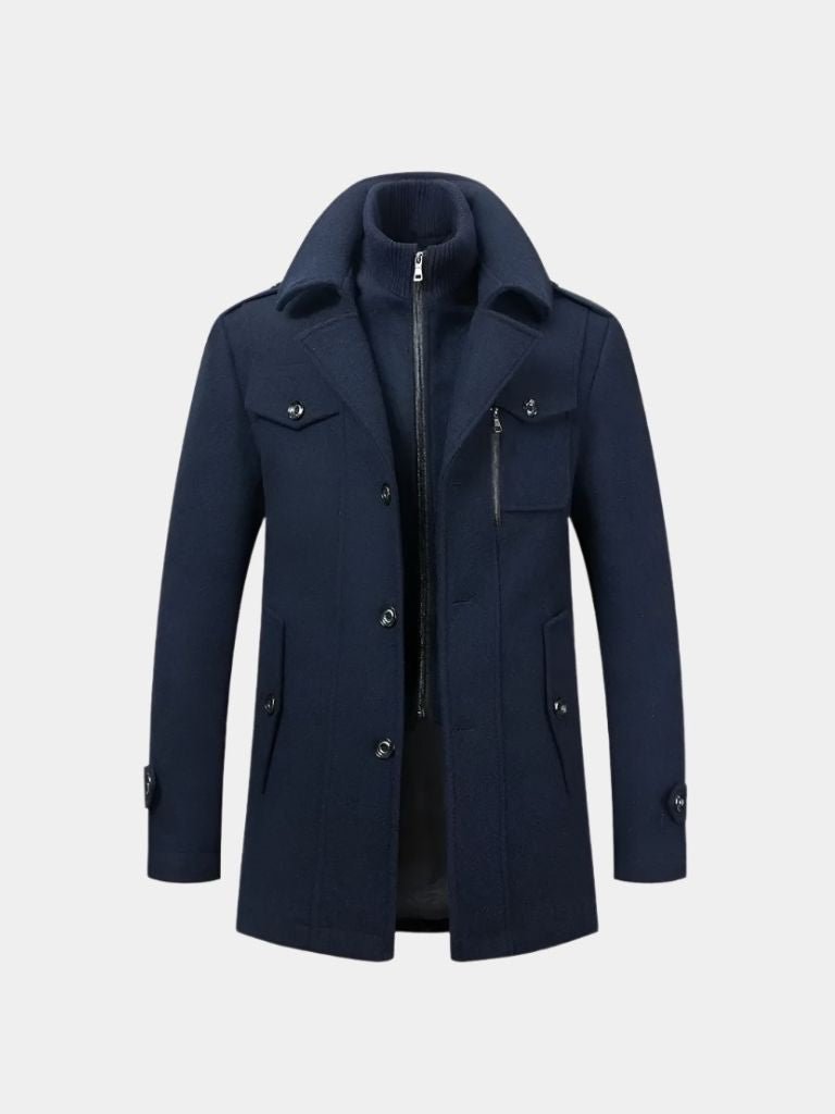 Old Money Two - Piece Winter Coat - Cross & Crown - Cross & Crown
