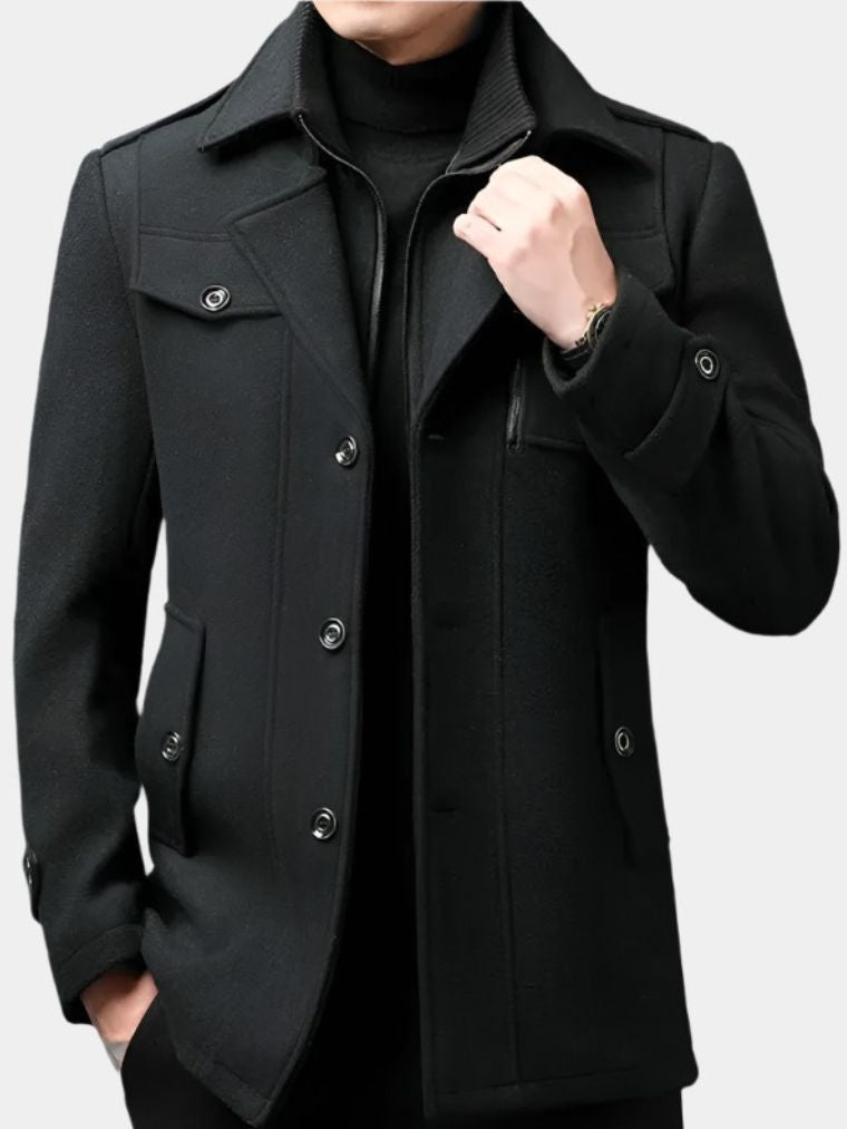 Old Money Two - Piece Winter Coat - Cross & Crown - Cross & Crown