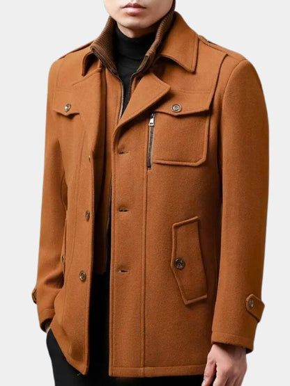 Old Money Two - Piece Winter Coat - Cross & Crown - Cross & Crown