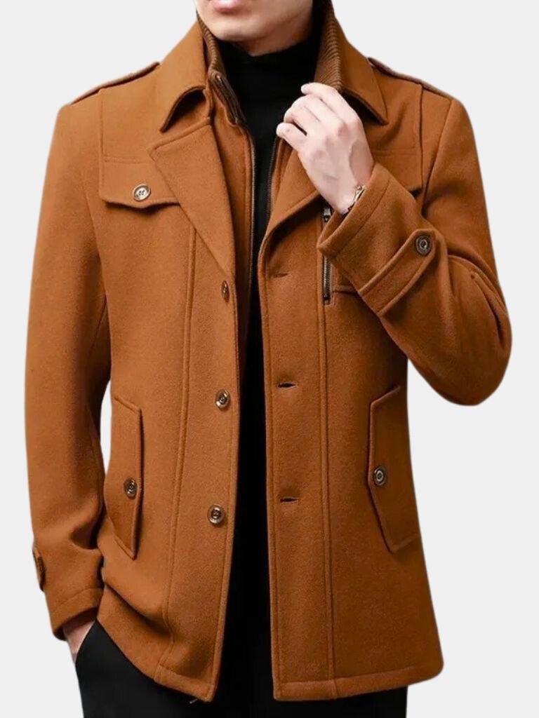 Old Money Two - Piece Winter Coat - Cross & Crown - Cross & Crown