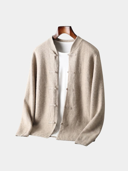 Cardigan in cashmere Torino - Cross & Crown