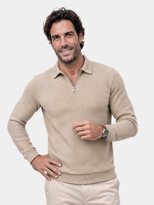 Luxuriöser Sandmoor-Pullover – Cross & Crown