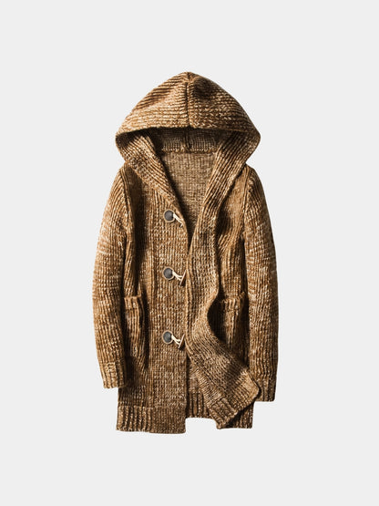 Himalaya Knit Hooded Jacket - Cross & Crown
