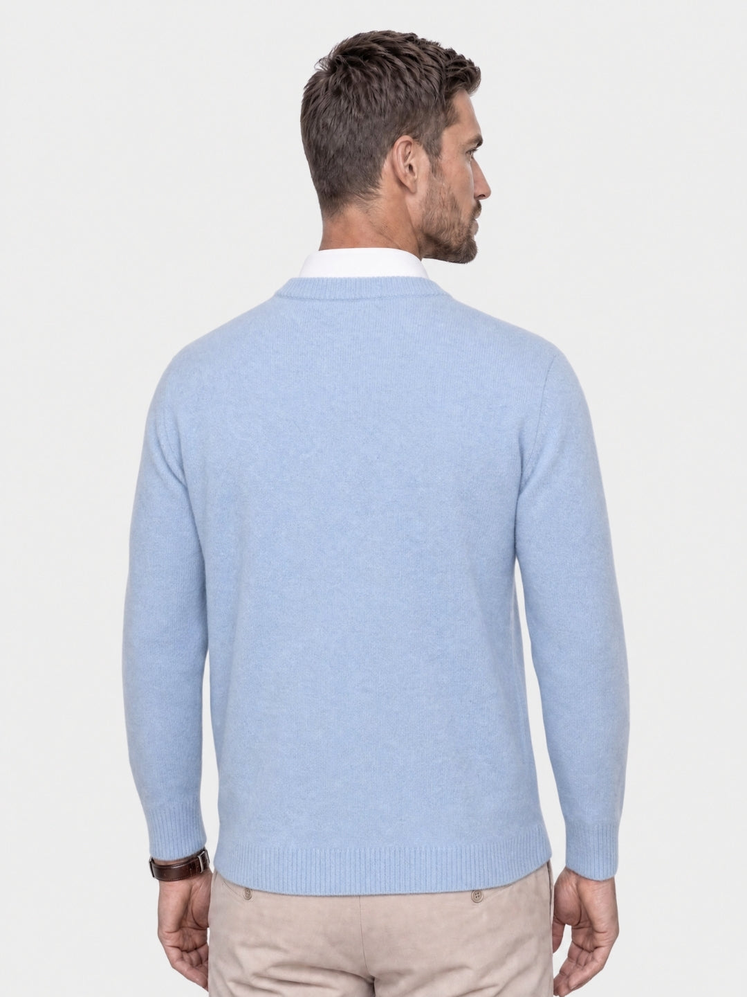 Pullover Linear Core in cotone - Cross & Crown