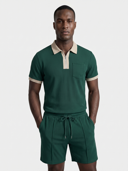 Precision Grid Zipper Set - Cross & Crown