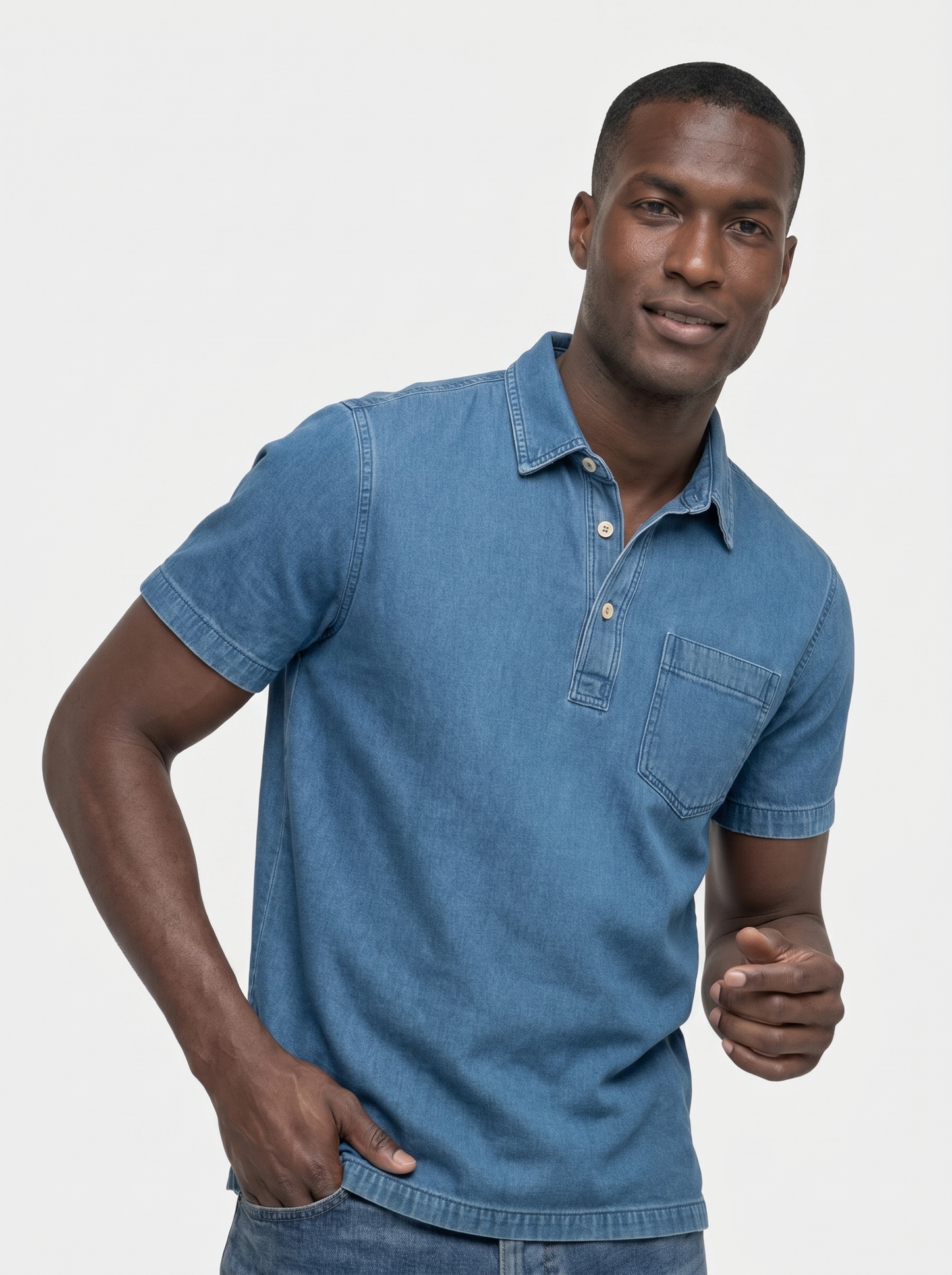 Bethlehem Blues Polo Shirt – Cross & Crown