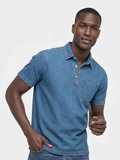 Bethlehem Blues Polo Shirt – Cross & Crown