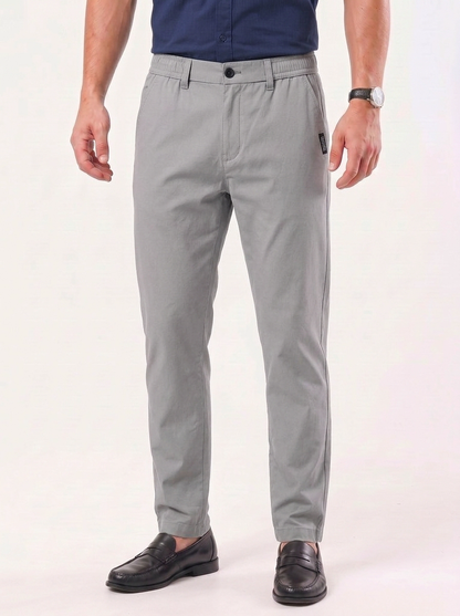 Essencial Stretch Trousers - New Elastic Waist - Cross & Crown