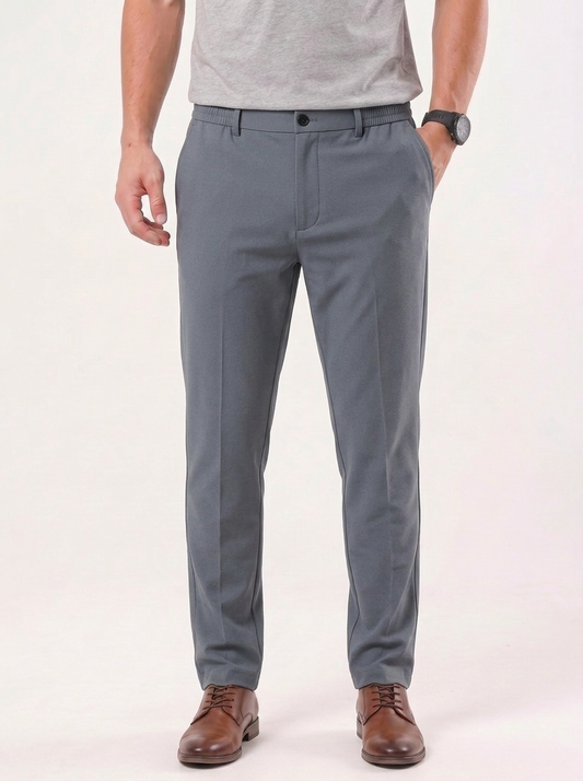 Model photo - Essential Stretchy Trousers