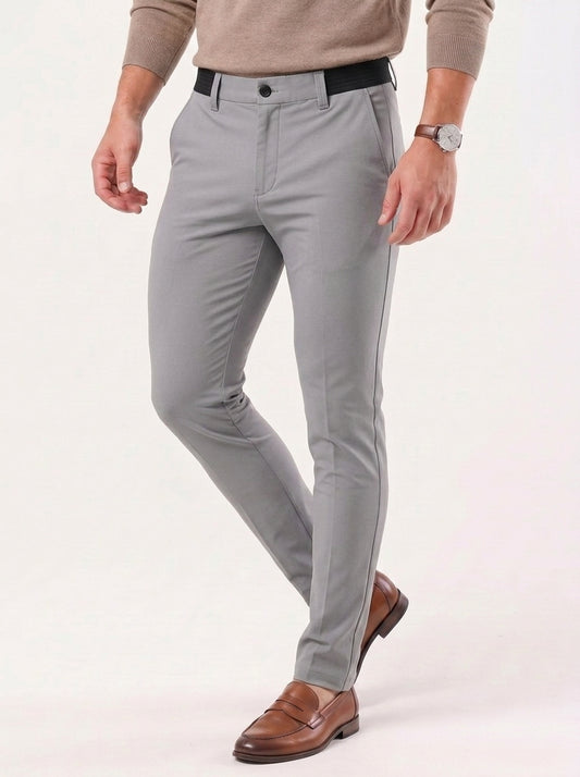 Model photo - Stretchy Slim Trousers