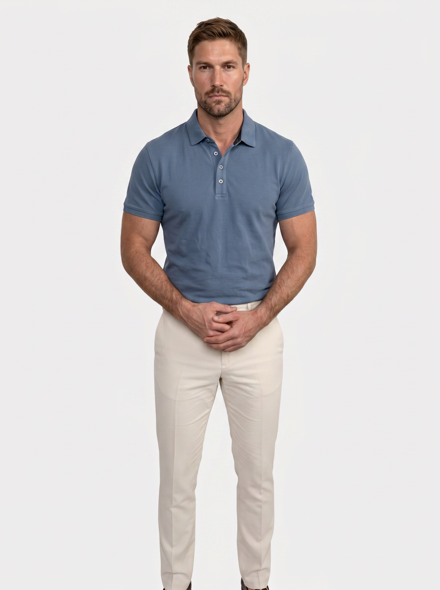 Essential Cotton Polo Shirt - Cross & Crown