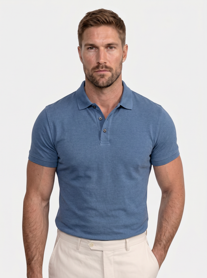 Essential Cotton Polo Shirt - Cross & Crown