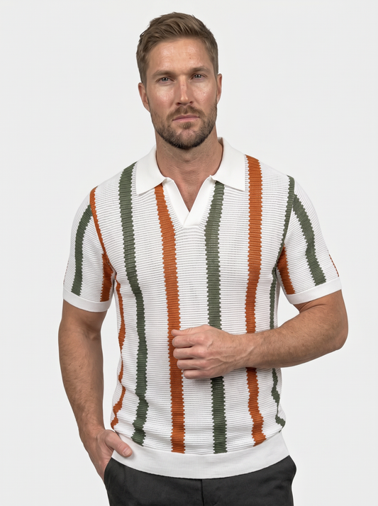 Heritage Knit Resort Polo - Cross & Crown