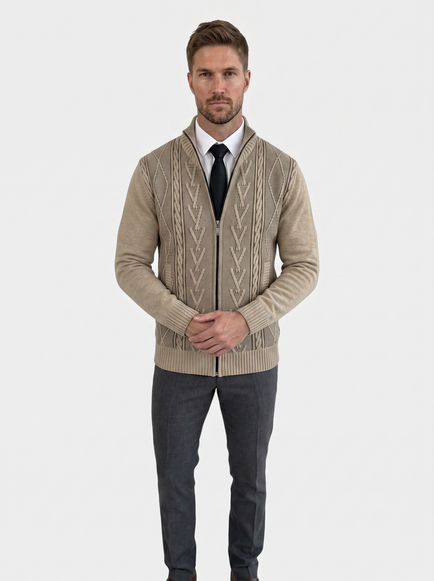 Essential Old Money Knit Sweater - Cross & Crown