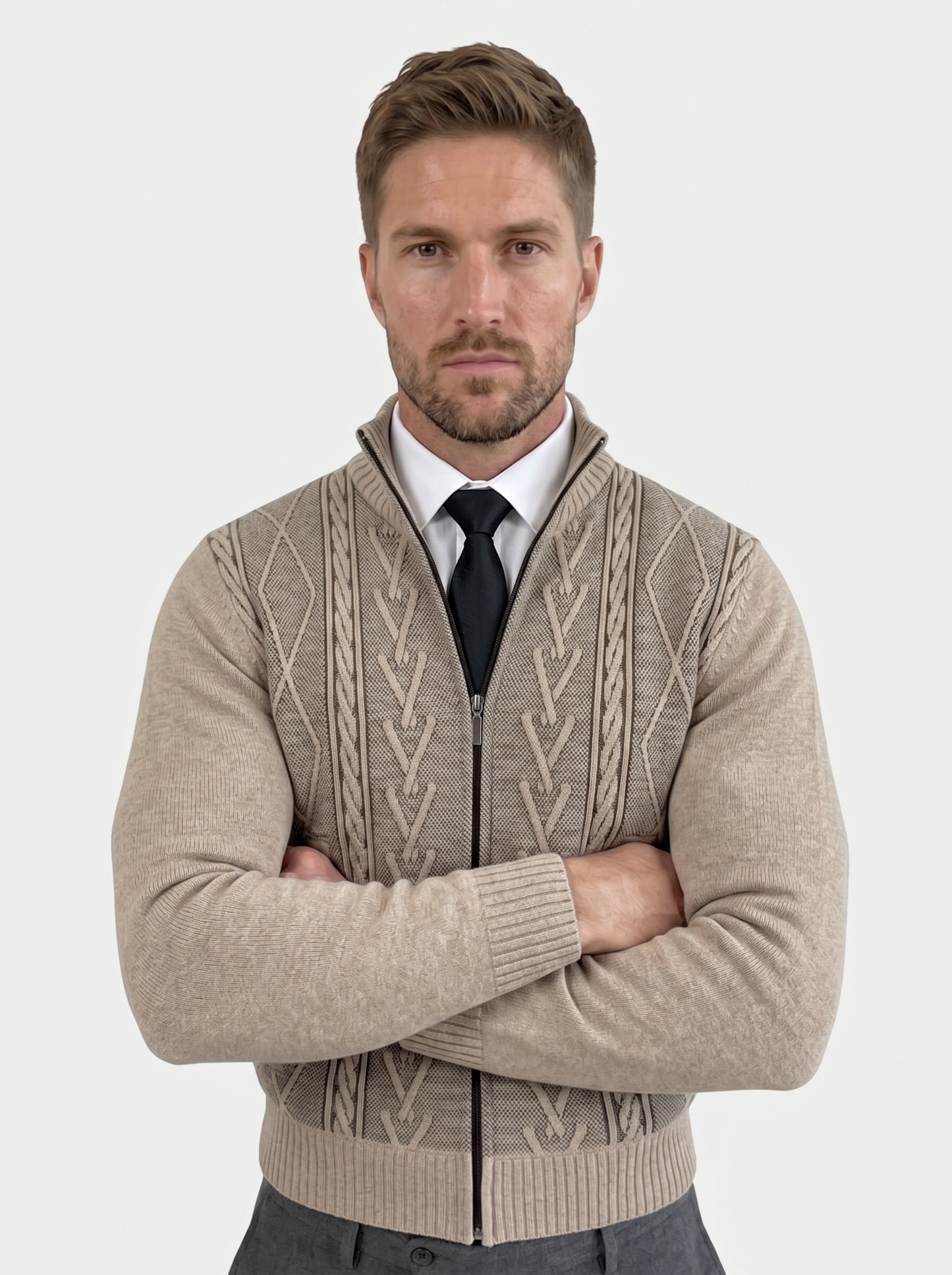 Essential Old Money Knit Sweater - Cross & Crown