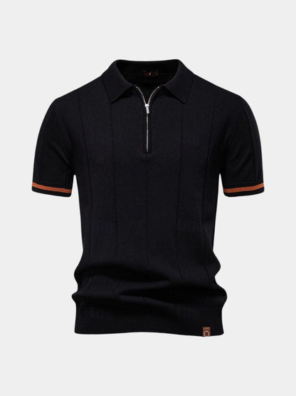 Royal Zip Polo – Cross & Crown - Cross & Crown