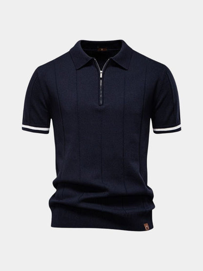 Royal Zip Polo – Cross & Crown - Cross & Crown