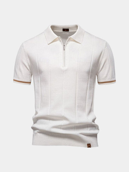 Royal Zip Polo – Cross & Crown - Cross & Crown