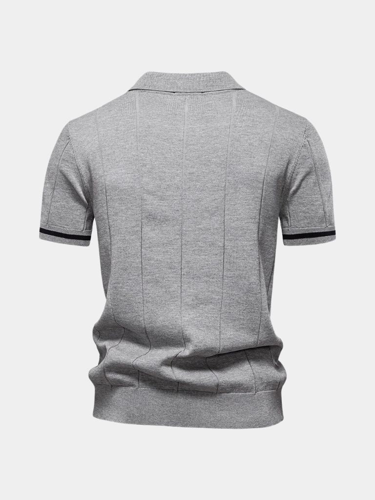 Royal Zip Polo – Cross & Crown - Cross & Crown