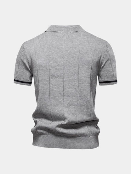 Royal Zip Polo – Cross & Crown - Cross & Crown