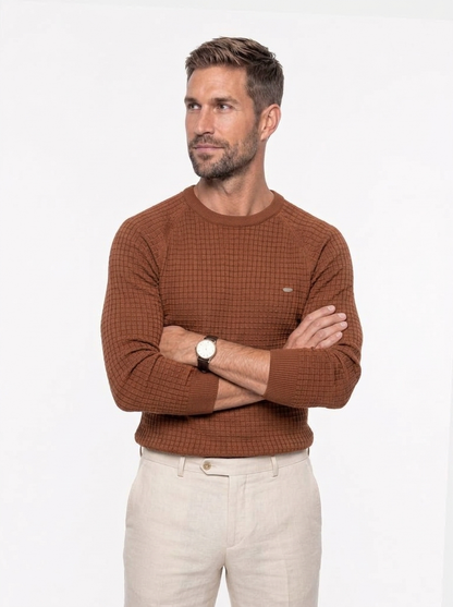 Savile Premium Knitwear - modelo de frente