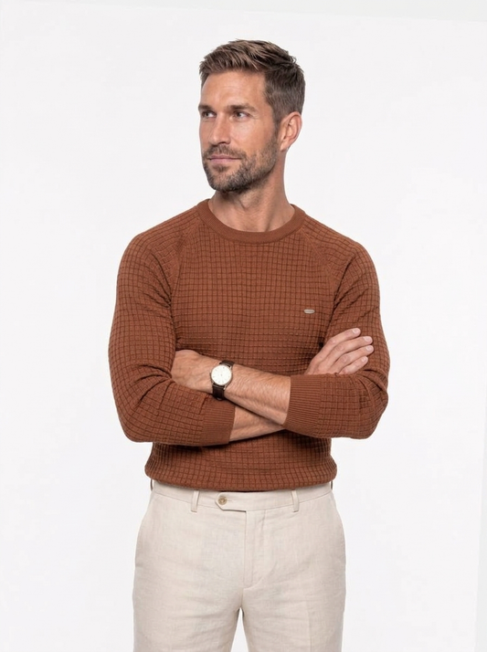 Savile Premium Knitwear - modelo de frente