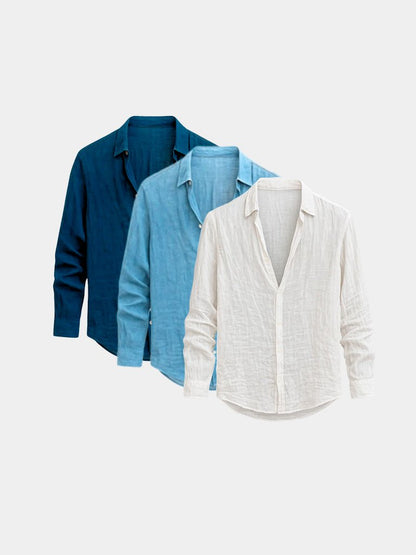 [SPECIAL PACK] Linen Reverie Summer Shirt - Cross & Crown - Cross & Crown