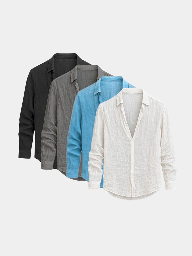 [SPECIAL PACK] Linen Reverie Summer Shirt - Cross & Crown - Cross & Crown