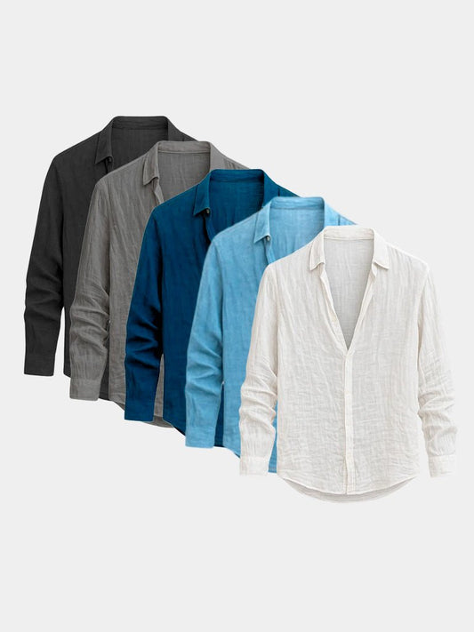 [SPECIAL PACK] Linen Reverie Summer Shirt - Cross & Crown - Cross & Crown