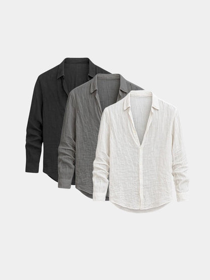 [SPECIAL PACK] Linen Reverie Summer Shirt - Cross & Crown - Cross & Crown