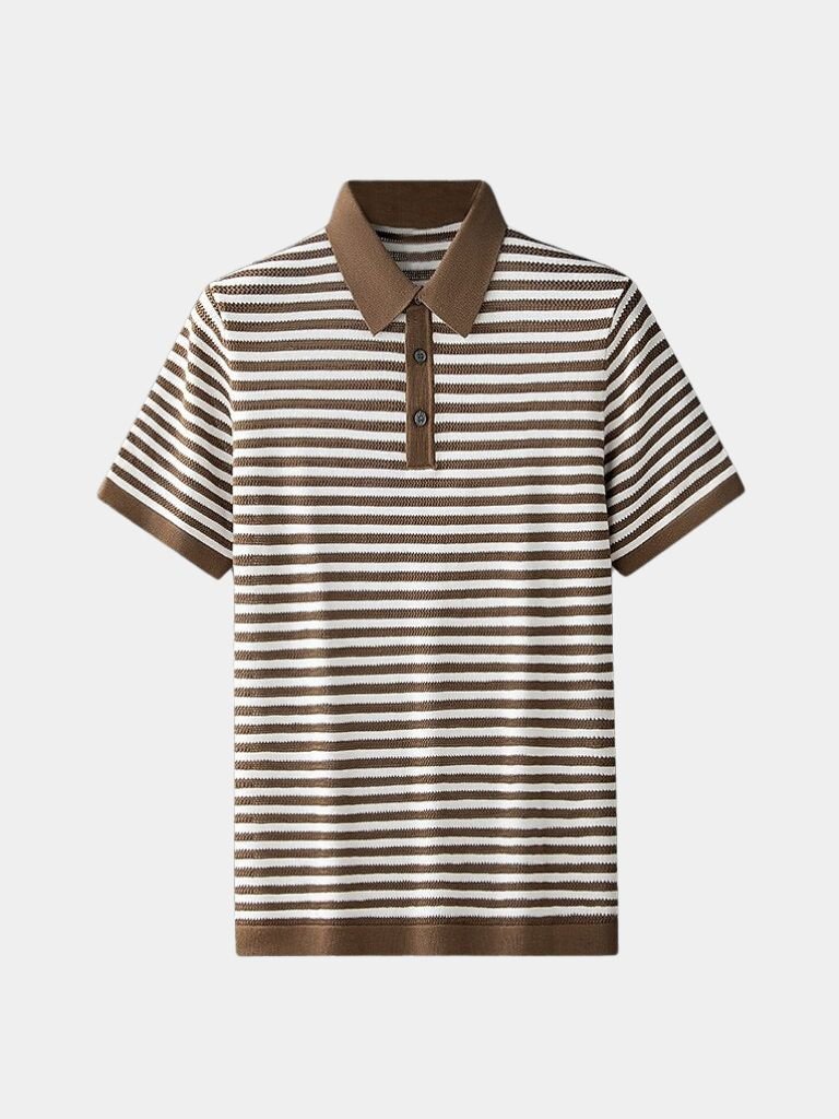 Stripe Class Polo - Cross & Crown - Cross & Crown