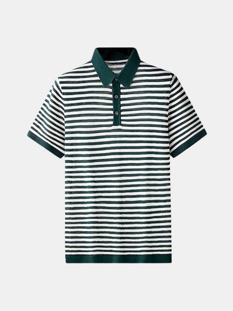 Stripe Class Polo - Cross & Crown - Cross & Crown
