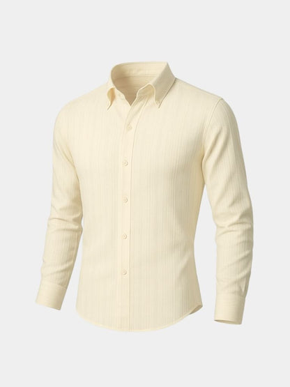 Striped Button Down Seersucker Shirt - Cross & Crown - Cross & Crown