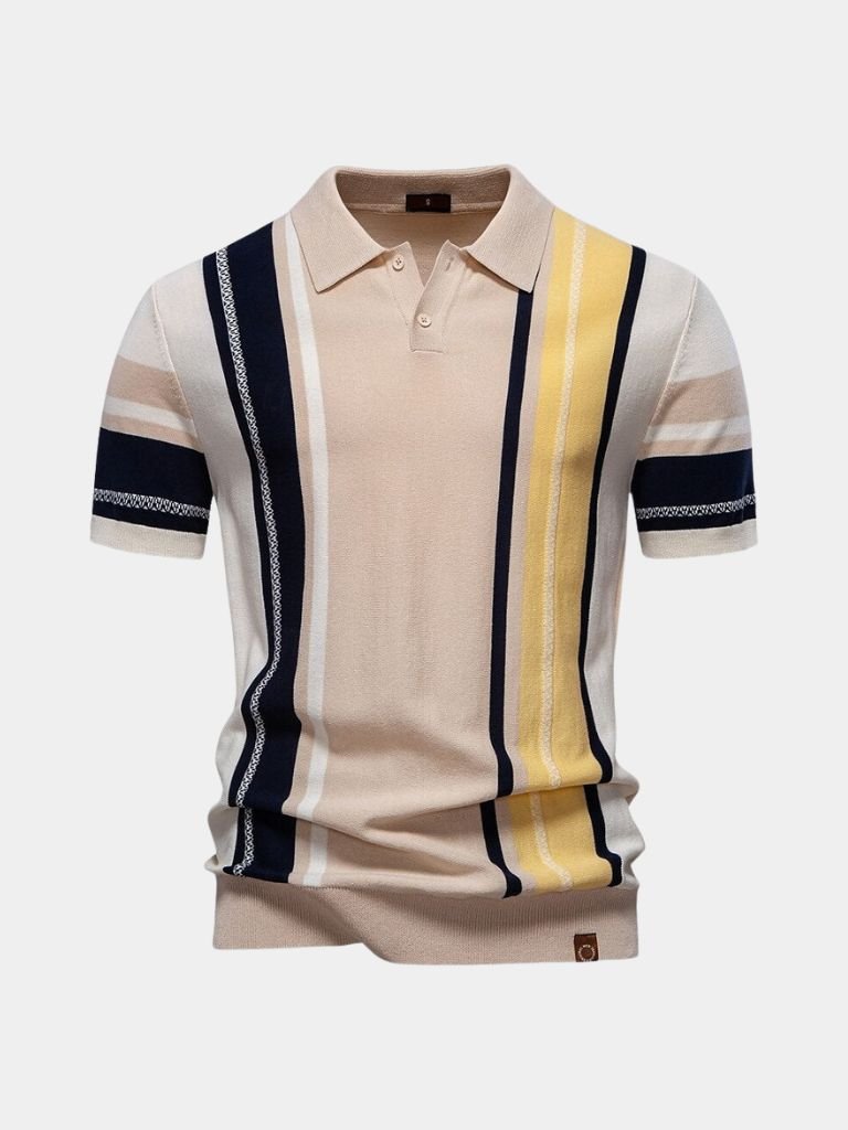 Sundown Stripes Polo – Cross & Crown - Cross & Crown