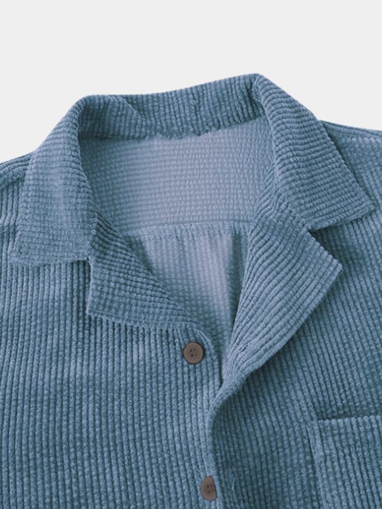Textured Short Sleeve Shirt - Cross & Crown - Cross & Crown