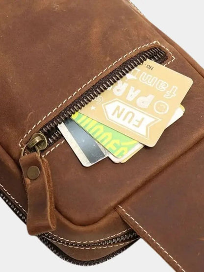 The Vanguard Leather Bag - Cross & Crown - Cross & Crown