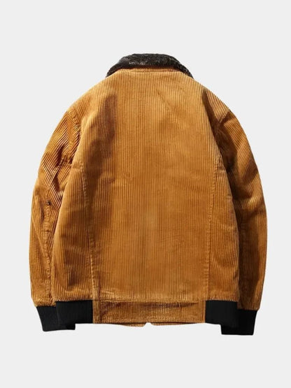 Thermal Windbreaker Corduroy Jacket - Cross & Crown - Cross & Crown