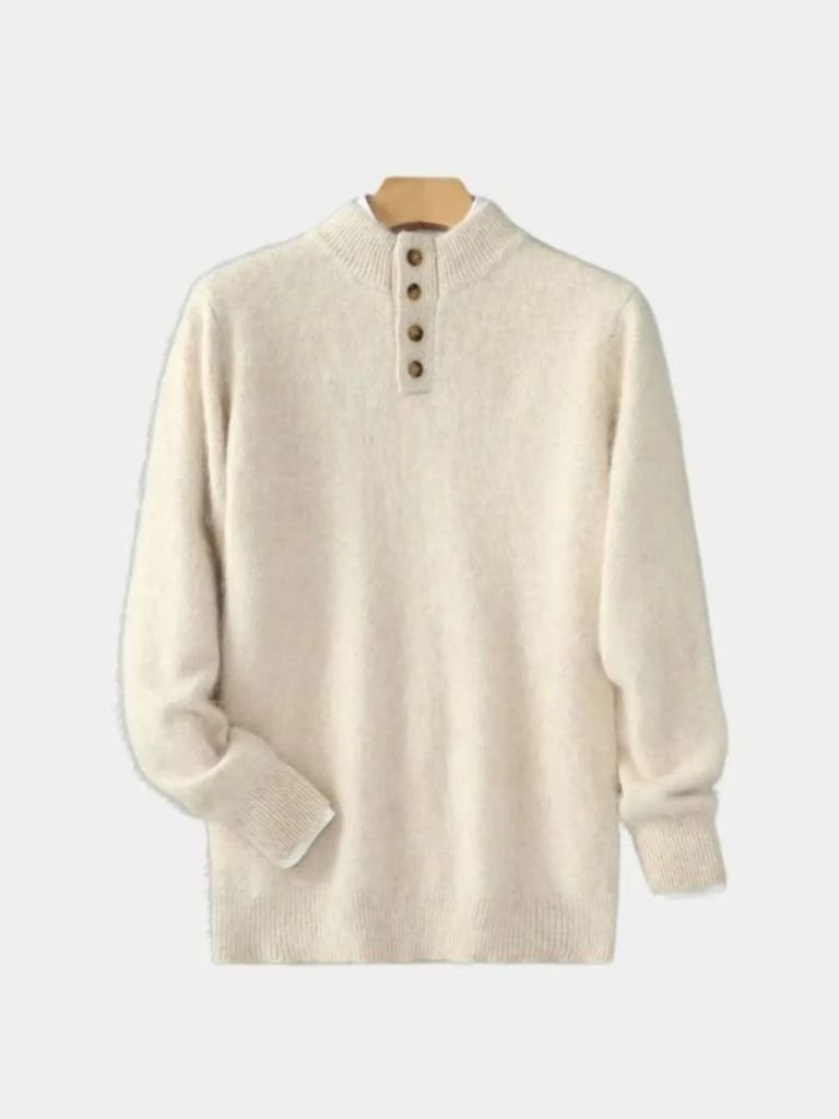 Timeless Luxe Cashmere Pullover - Cross & Crown - Cross & Crown