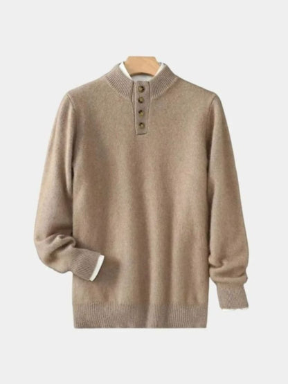 Timeless Luxe Cashmere Pullover - Cross & Crown - Cross & Crown