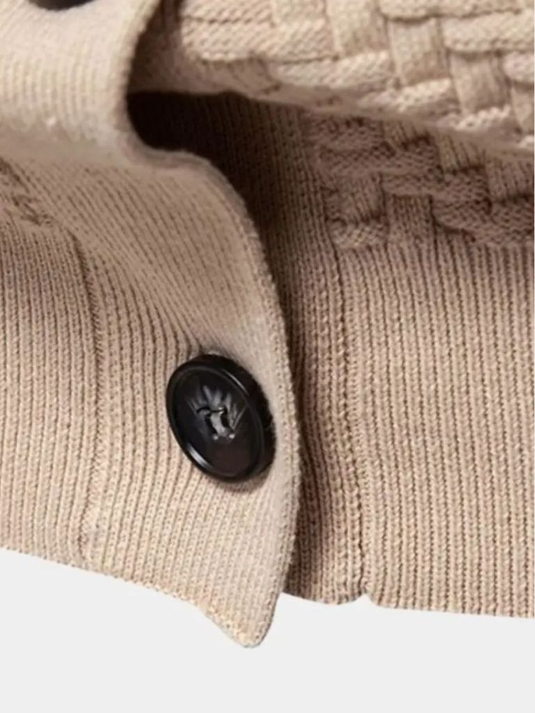 V Neck Knitwear Cardigan - Cross & Crown - Cross & Crown