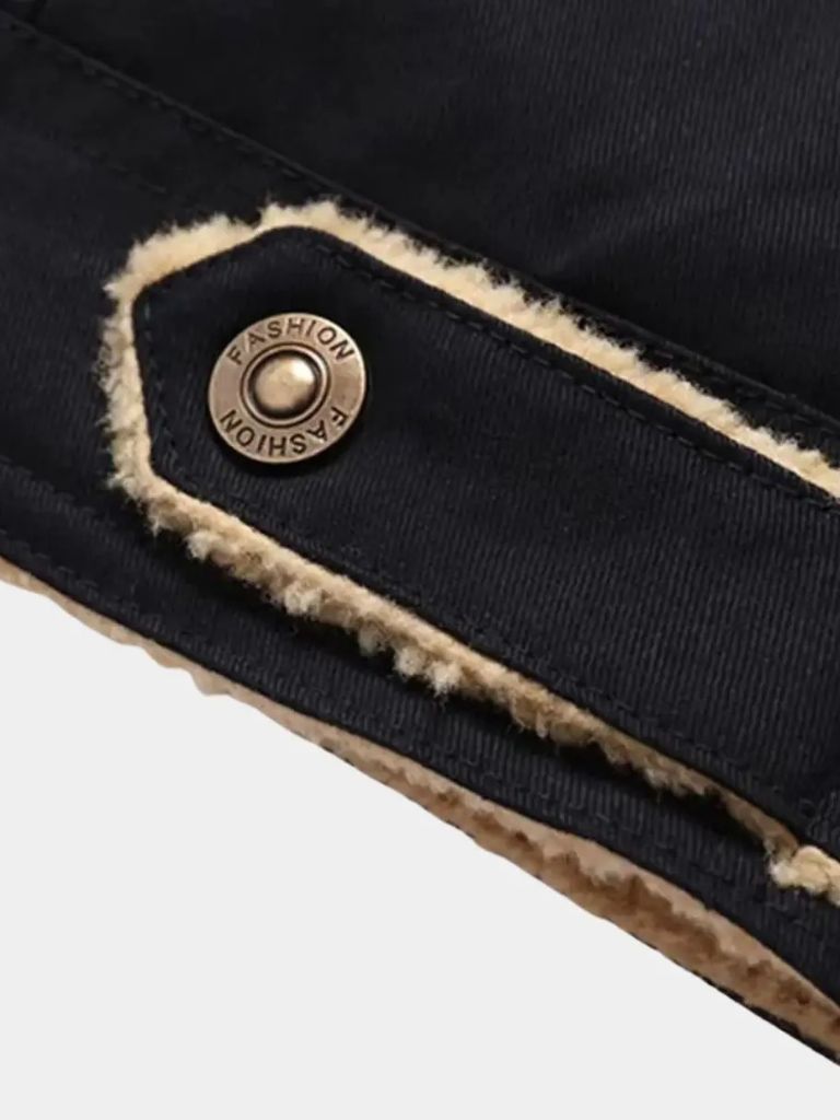 Vintage Fleece Bomber Jacket - Cross & Crown - Cross & Crown