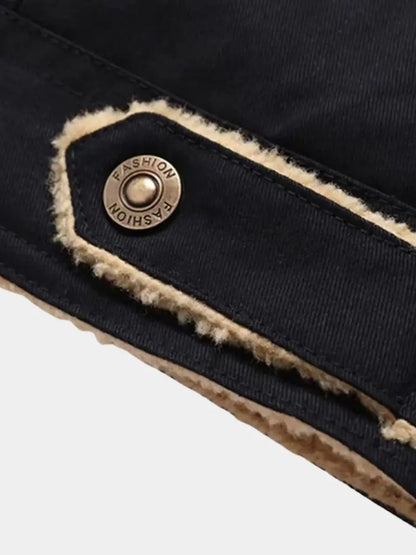 Vintage Fleece Bomber Jacket - Cross & Crown - Cross & Crown