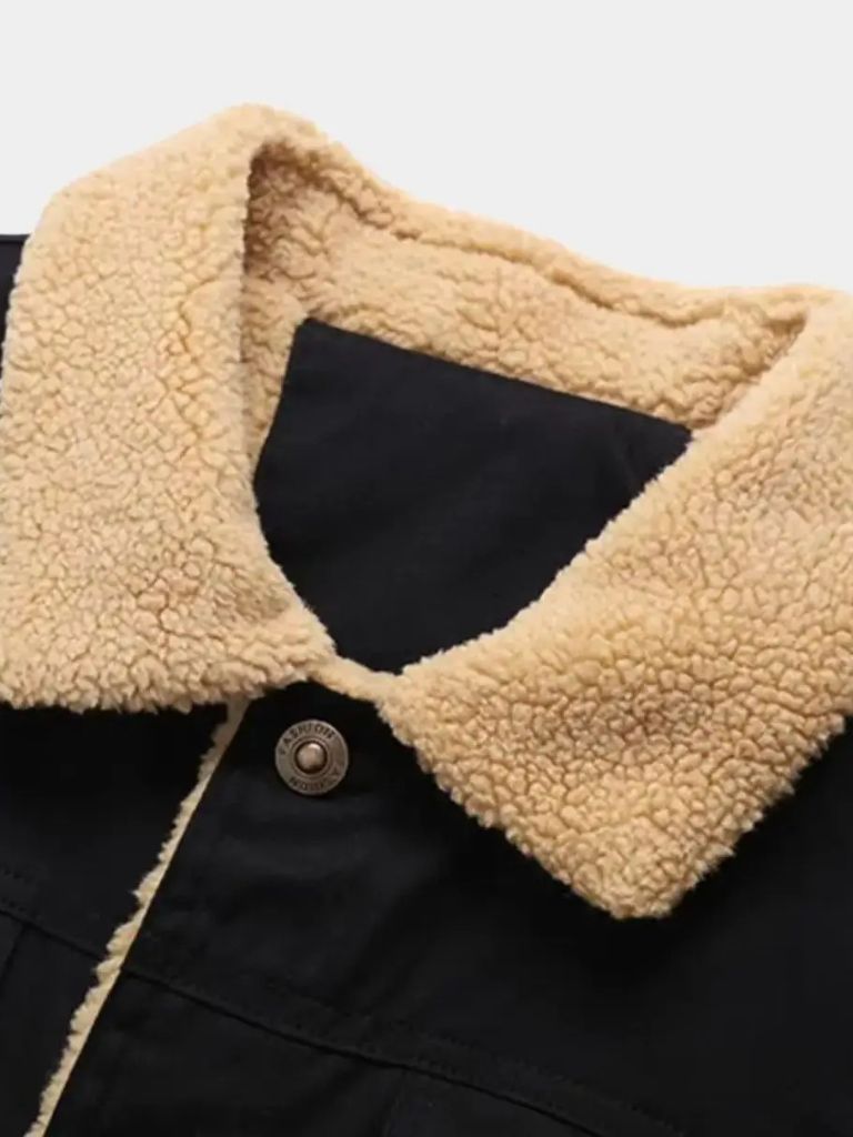Vintage Fleece Bomber Jacket - Cross & Crown - Cross & Crown