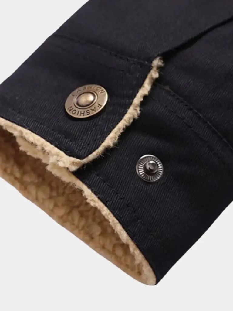 Vintage Fleece Bomber Jacket - Cross & Crown - Cross & Crown